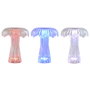 DKD Home Decor Lámpara de Sobremesa LED de Acrílico Transparente Táctil