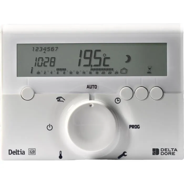 Delta Dore Termostato Programable por Radio Deltia 8.03 para Calefacción