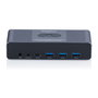Digitus Conmutador KVM 2 Puertos USB-C a HDMI Dual 4K 60Hz, DD-39100-2 Core Line, Resolución 3840x2160, HDR, Aluminio Gris