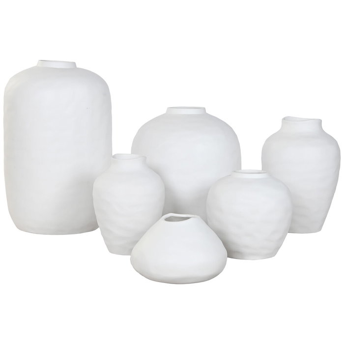 DKD Home Decor Jarrón de Gres Orgánico Artesanal Crudo ALMEIRA DKD Home Decor Jarrón de Gres Orgánico Artesanal Crudo ALMEIRA
