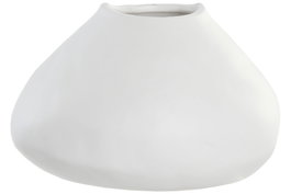 DKD Home Decor Jarrón de Gres Orgánico Artesanal Crudo ALMEIRA