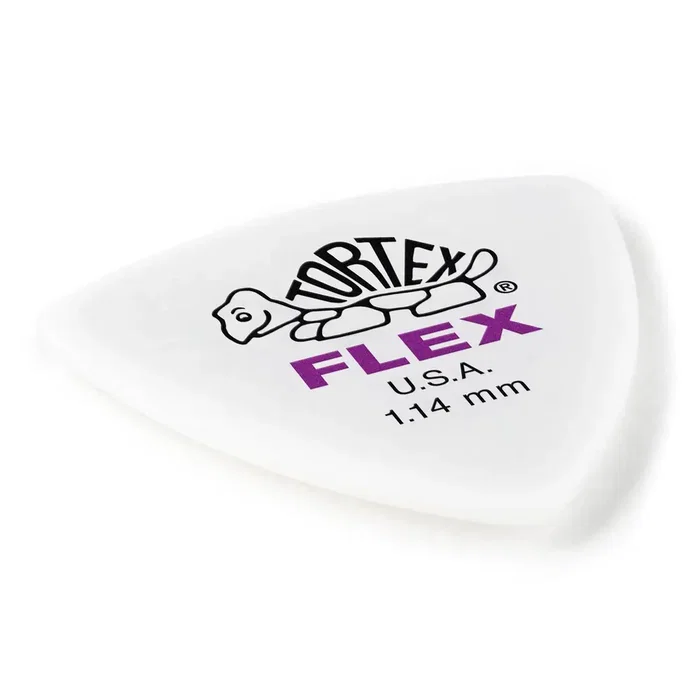 Dunlop Púas Tortex Flex Triangle 1,14 mm (Pack de 72) Dunlop Púas Tortex Flex Triangle 1,14 mm (Pack de 72)