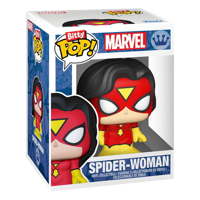 Funko Marvel Bitty POP! Display Expositor Spider-Man Web con 2 Figuras Funko Marvel Bitty POP! Display Expositor Spider-Man Web con 2 Figuras
