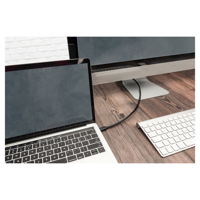 Digitus Cable USB-C a USB-C, USB 3.2 Gen 2 (10 Gbit/s), Macho/Macho, 1 m, Negro