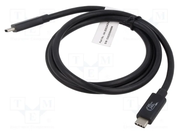 Digitus Cable USB-C a USB-C 3.2 Gen2 1m Negro Digitus Cable USB-C a USB-C 3.2 Gen2 1m Negro