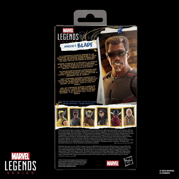 Deadpool & Wolverine Marvel Legends Figura Marvel's Blade 15 cm