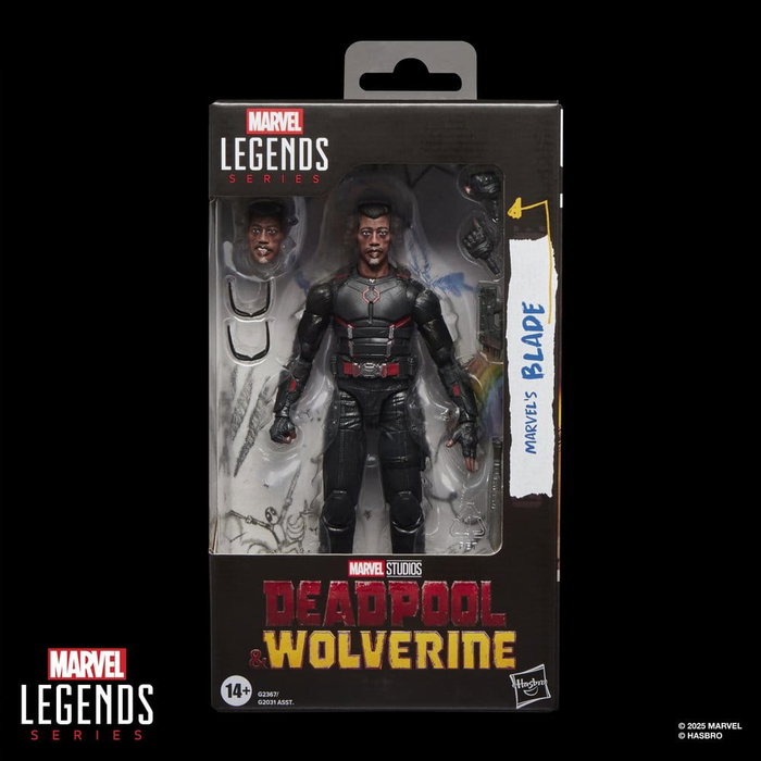 Deadpool & Wolverine Marvel Legends Figura Marvel's Blade 15 cm