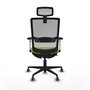 PIQUERAS Y CRESPO Silla de oficina Haches Sincro/Traslack Pistacho/Gris