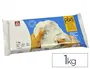 Sio-2 Arcilla Plus Blanca 1 kg, Pasta Cerámica Didáctica para Manualidades y Modelaje, Seca al Aire Sin Cocción