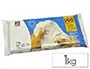 Sio-2 Arcilla Plus Blanca 1 kg, Pasta Cerámica Didáctica para Manualidades y Modelaje, Seca al Aire Sin Cocción