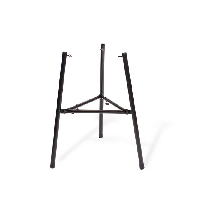 Hermia Barbacoa Metálica Portátil para Exterior 58 x 58 x 84 cm Color Negro