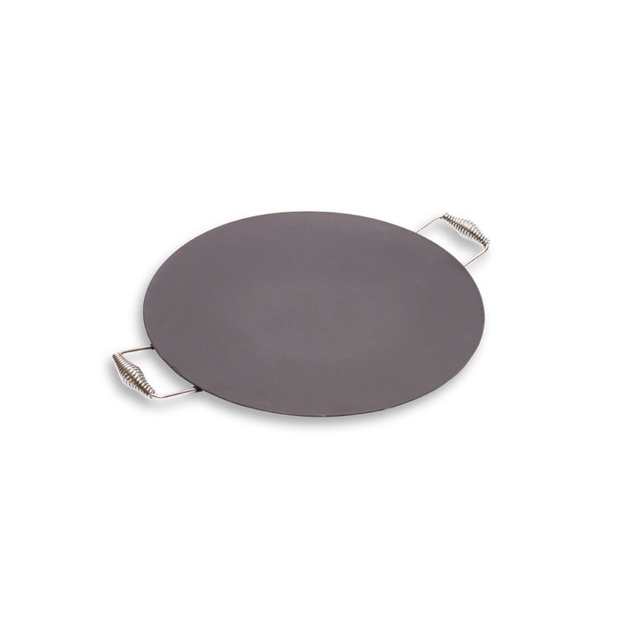 Hermia Barbacoa Metálica Portátil para Exterior 58 x 58 x 84 cm Color Negro