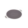 Hermia Barbacoa Metálica Portátil para Exterior 58 x 58 x 84 cm Color Negro