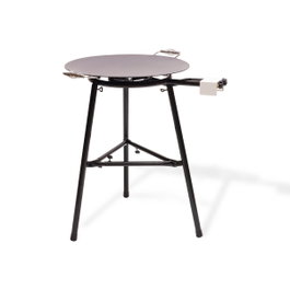 Hermia Barbacoa Metálica Portátil para Exterior 58 x 58 x 84 cm Color Negro