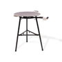 Hermia Barbacoa Metálica Portátil para Exterior 58 x 58 x 84 cm Color Negro