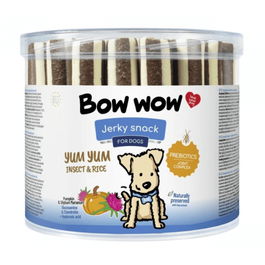 Bowwow Yum Yum Snack Perros Insecto Arroz 35un Glucosamina Condroitina Ácido Hialurónico