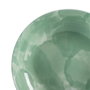 Ixia Set de 6 Platos Hondos de Porcelana Verde 21 x 21 x 4 cm