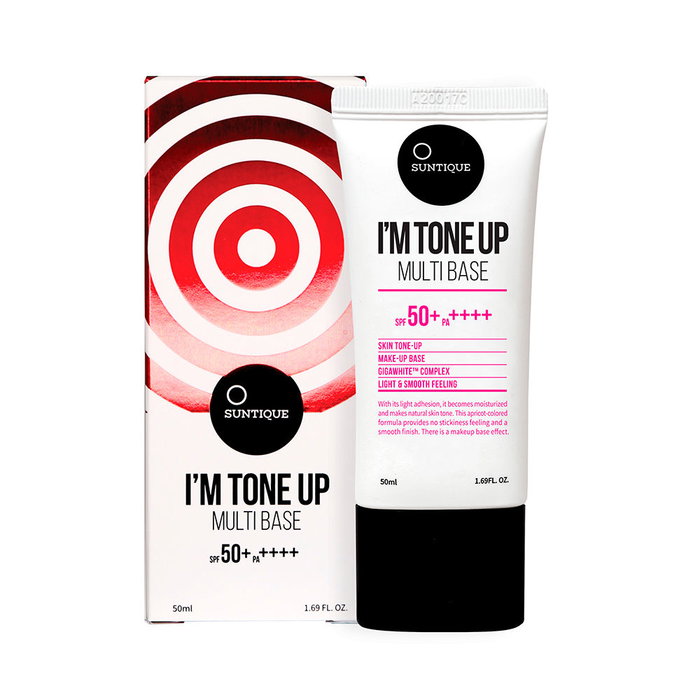 Suntique I’M TONE UP multi base SPF50+ Prebase Maquillaje 50 ml Suntique I’M TONE UP multi base SPF50+ Prebase Maquillaje 50 ml