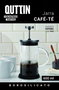 Inde Jarra de Vidrio para Café y Té, 600 ml, 8 Unidades