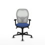PIQUERAS Y CRESPO Silla de oficina Jorquera Azul Marino y Blanco