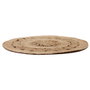 Home Deco Factory Alfombra de Yute Redonda d.90 cm