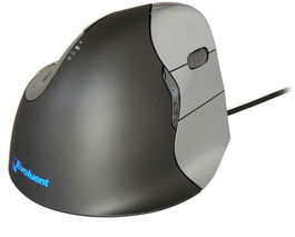 Evoluent VerticalMouse 4 Ratón Ergonómico Vertical, USB, 6 Botones