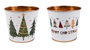 DKD Home Decor Cajas Metal Doradas Surtido de 2