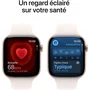 Apple Watch Series 11 GPS 46mm MEV74ZRA Caja de Aluminio Oro Rosa Correa Deportiva Tono Rubor Claro M/L