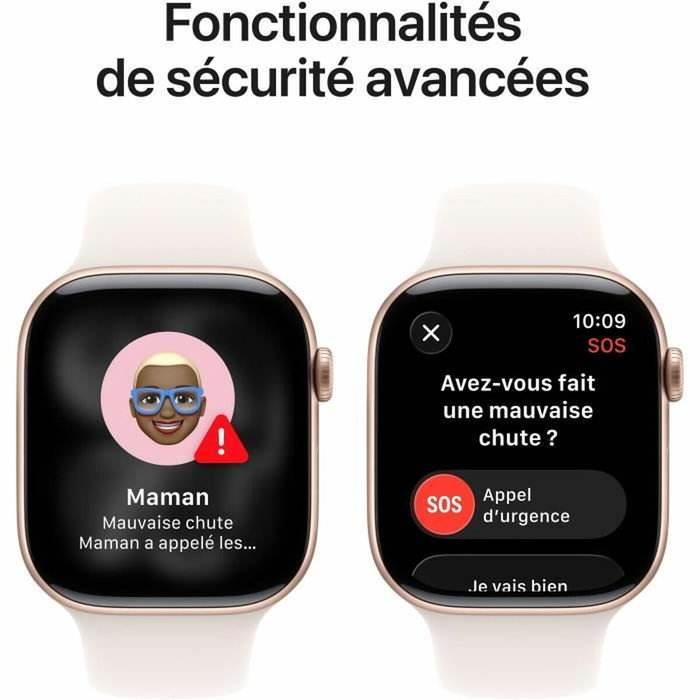 Apple Watch Series 11 GPS 46 mm Oro rosa con Correa deportiva rubor claro M/L Apple Watch Series 11 GPS 46 mm Oro rosa con Correa deportiva rubor claro M/L