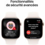 Apple Watch Series 11 GPS 46 mm Oro rosa con Correa deportiva rubor claro M/L