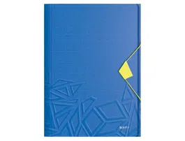 Carpeta De Gomas Y Solapas Leitz Urban Chic Pp A4 Azul (Set de 10)