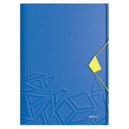 Carpeta De Gomas Y Solapas Leitz Urban Chic Pp A4 Azul (Set de 10)