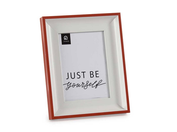 Giftdecor Portafotos 13x18 cm Blanco y Rojo (Set de 24)