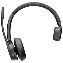 HP Voyager 4310-M UC Auriculares Bluetooth Inalámbricos para Oficina/Centro de Llamadas con Micrófono y Cancelación de Ruido Activo