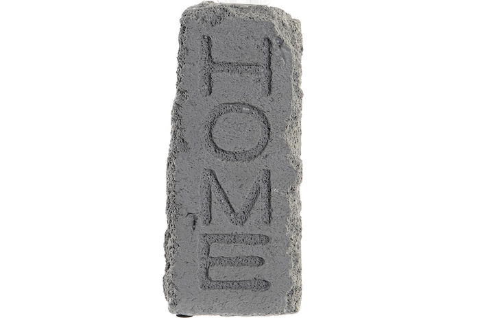 DKD Home Decor 8.5 x 32.5 x 8.5 cm (6 Unidades) Decoración Luminosa Gris Oscuro LED Resina