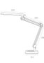 Archivo 2000 Lámpara LED de Sobremesa LED4STARS C Plata