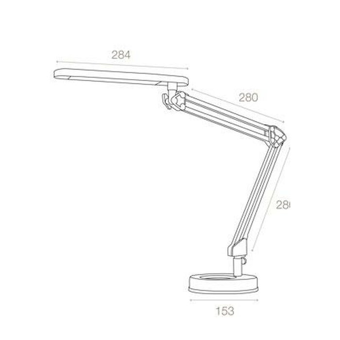 Archivo 2000 Lámpara LED de Sobremesa LED4STARS C Plata