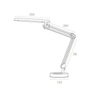 Archivo 2000 Lámpara LED de Sobremesa LED4STARS C Plata