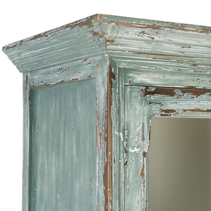 Alacena Madera Reciclada Salón 120 X 47 X 218 cm