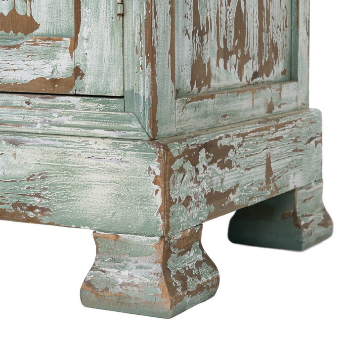 Alacena Madera Reciclada Salón 120 X 47 X 218 cm