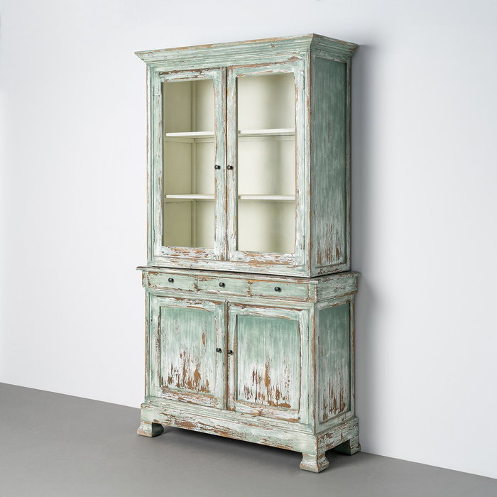 Alacena Madera Reciclada Salón 120 X 47 X 218 cm