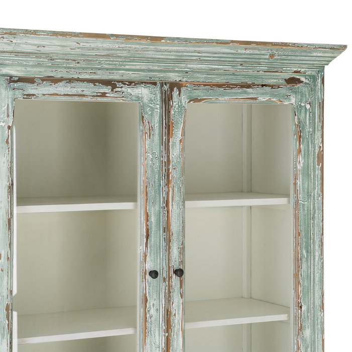 Alacena Madera Reciclada Salón 120 X 47 X 218 cm