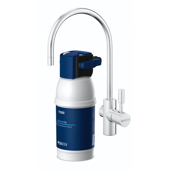 Brita Sistema de filtración myPure P1 con grifo e incluye 1 cartucho
