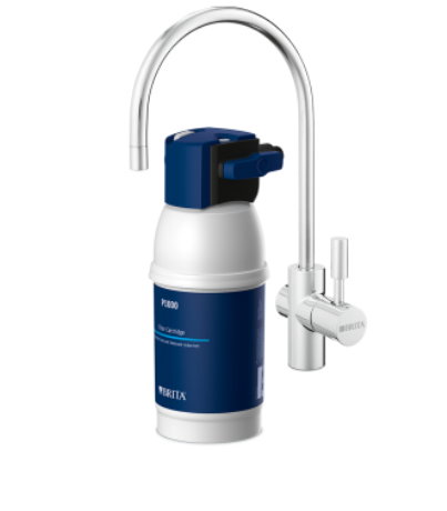 Brita mypure P1 Sistema de filtración con grifo de acero inoxidable y filtro P 1000