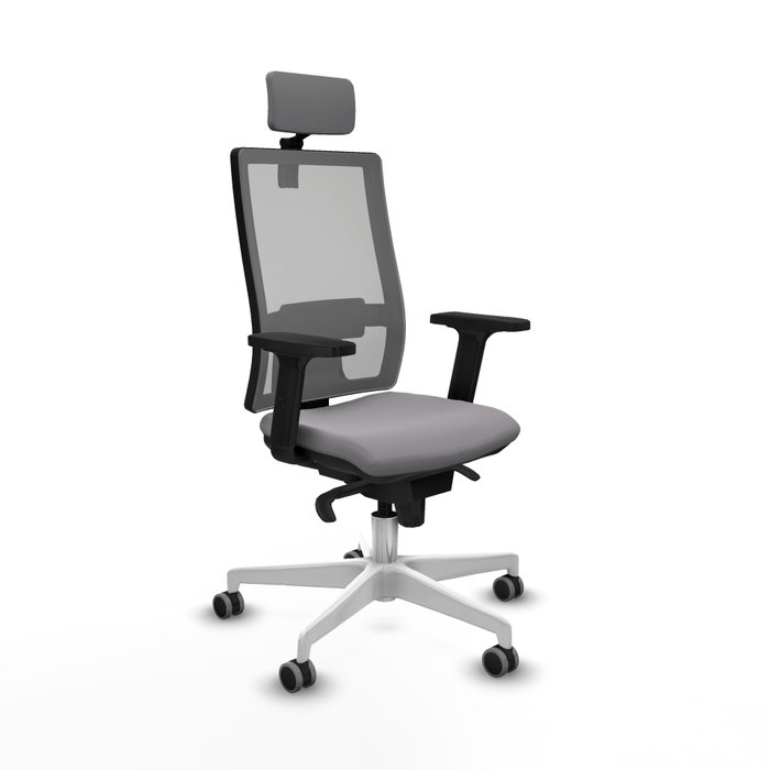 PIQUERAS Y CRESPO Silla de oficina Horna con mecanismo Sincro Gris PIQUERAS Y CRESPO Silla de oficina Horna con mecanismo Sincro Gris