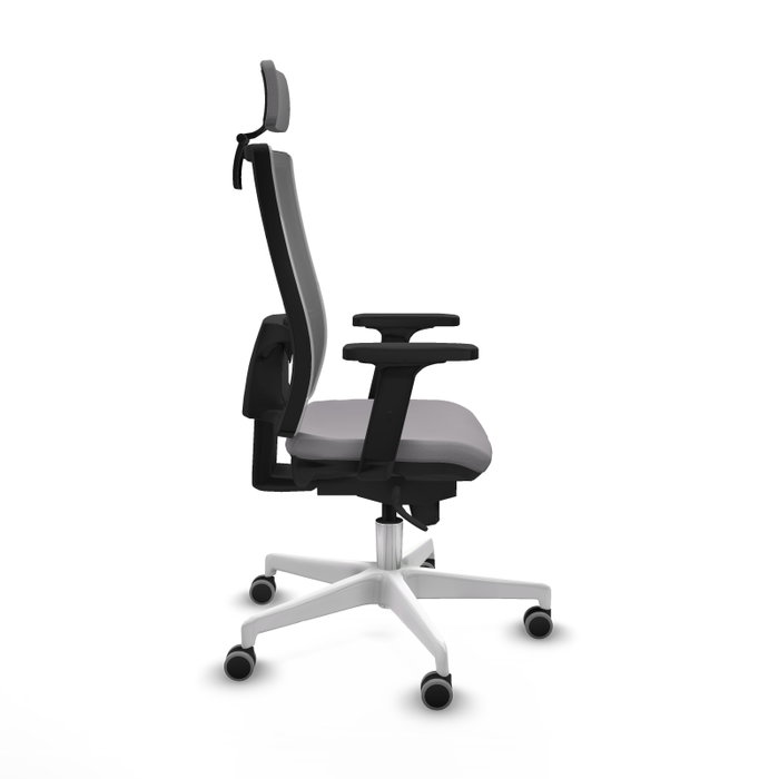 PIQUERAS Y CRESPO Silla de oficina Horna con mecanismo Sincro Gris PIQUERAS Y CRESPO Silla de oficina Horna con mecanismo Sincro Gris