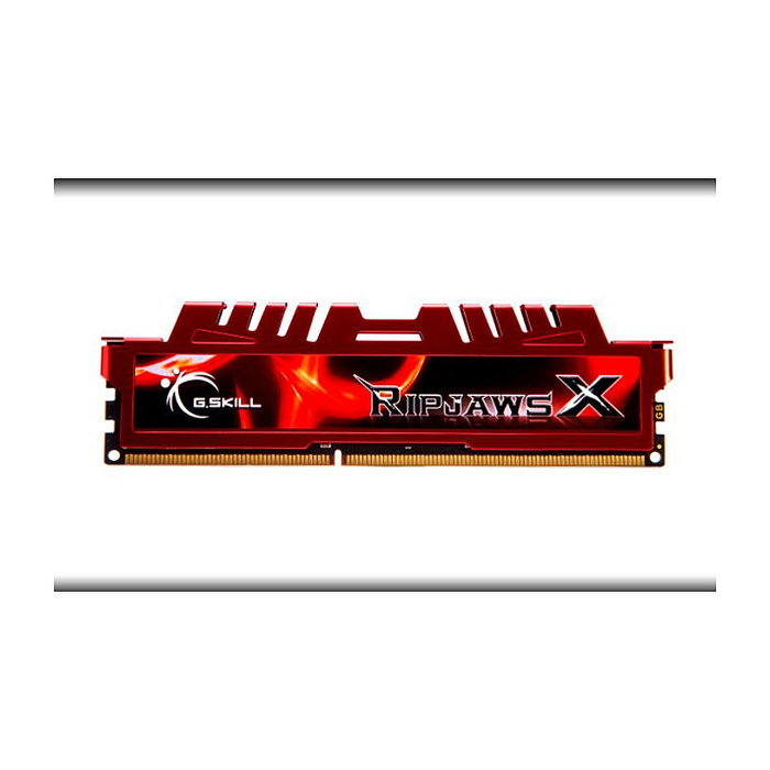 G.Skill RipjawsX 16GB (2x8GB) DDR3 2133 MHz PC3-17000 CL11 240-pin DIMM Kit de Memoria RAM para PC, Rojo G.Skill RipjawsX 16GB (2x8GB) DDR3 2133 MHz PC3-17000 CL11 240-pin DIMM Kit de Memoria RAM para PC, Rojo