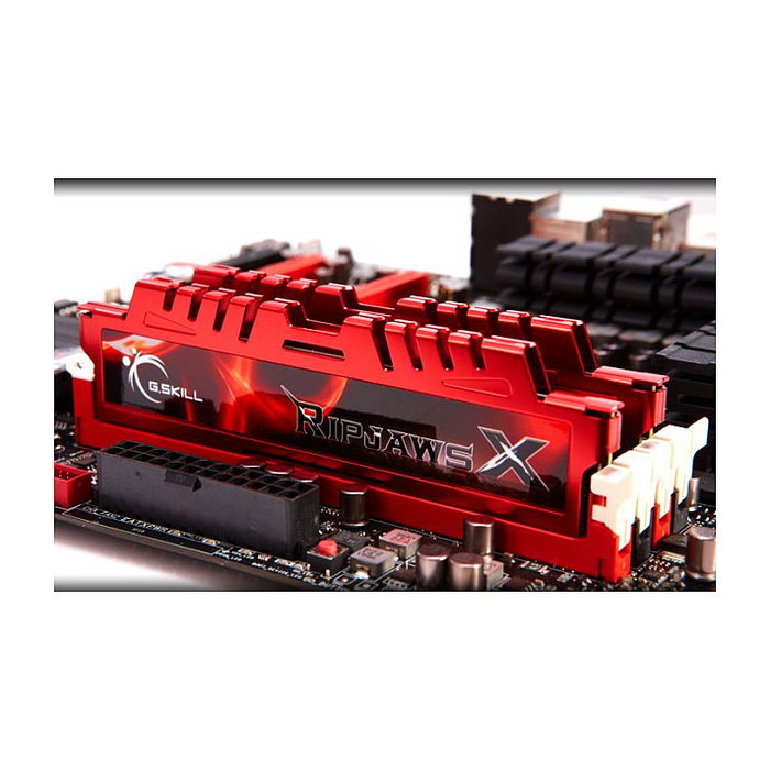 G.Skill RipjawsX 16GB (2x8GB) DDR3 2133 MHz PC3-17000 CL11 240-pin DIMM Kit de Memoria RAM para PC, Rojo G.Skill RipjawsX 16GB (2x8GB) DDR3 2133 MHz PC3-17000 CL11 240-pin DIMM Kit de Memoria RAM para PC, Rojo