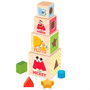 WOOMAX Torre cubos madera Disney para bebés +12 meses