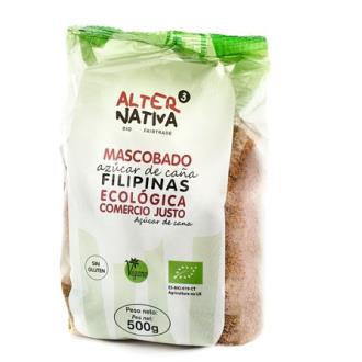 Alternativa 3 Azúcar de Caña Integral Mascabado de Filipinas 500g - Ecológico Alternativa 3 Azúcar de Caña Integral Mascabado de Filipinas 500g - Ecológico
